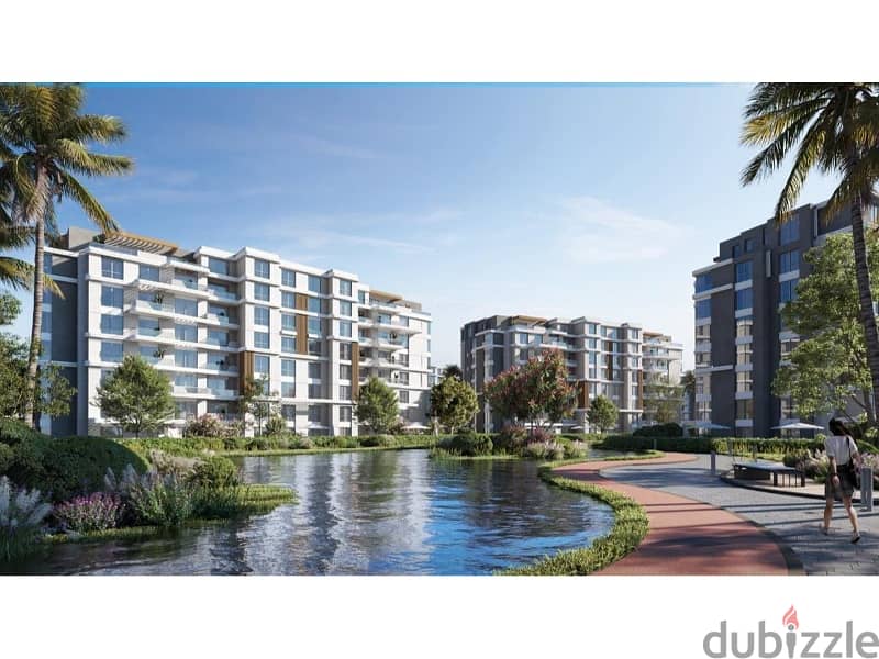 Dublex 252 m for sale with down payment and installments view landscape ready to move in palm hills new cairo 8
