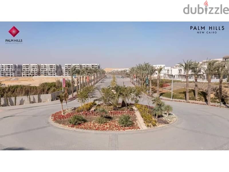 Dublex 252 m for sale with down payment and installments view landscape ready to move in palm hills new cairo 9