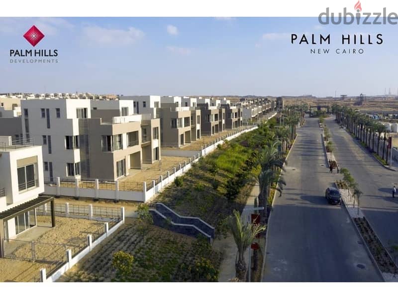 Dublex 252 m for sale with down payment and installments view landscape ready to move in palm hills new cairo 13
