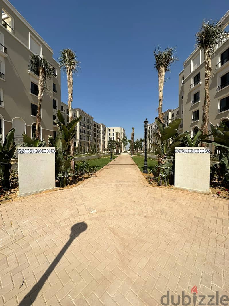 شقة 150م  3 غرف للبيع متشطبة بالتكيفات في قلب الشيخ زايد من درة بالتقسيط - dorra shiekh zayed 1