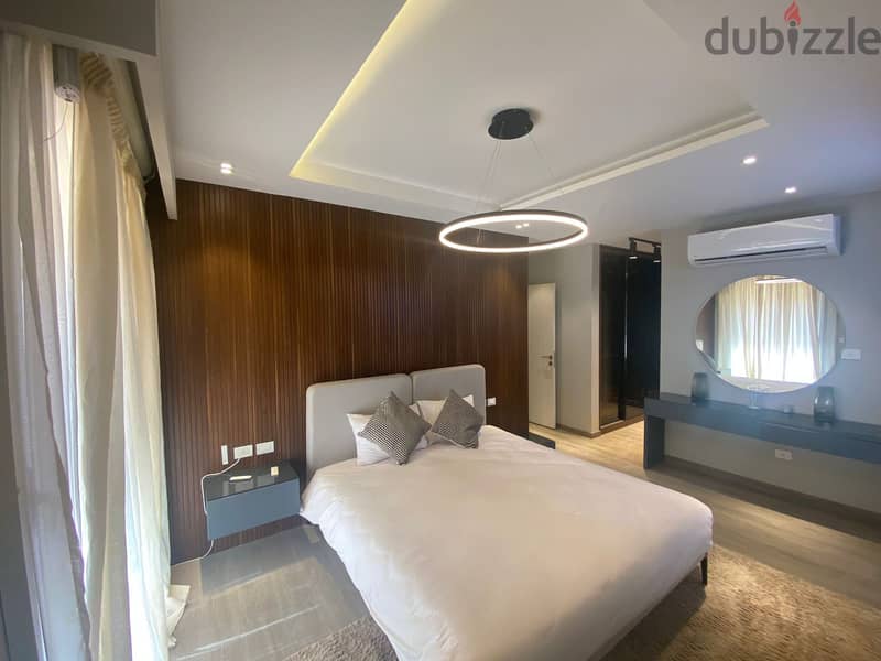 شقة 150م  3 غرف للبيع متشطبة بالتكيفات في قلب الشيخ زايد من درة بالتقسيط - dorra shiekh zayed 2