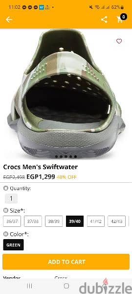 crocs mens swiftwater 1