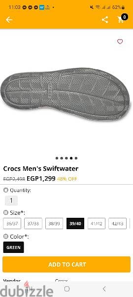 crocs mens swiftwater 2