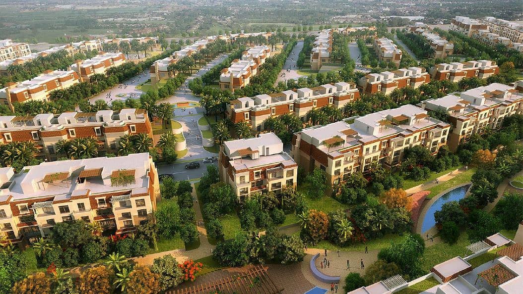 Apartment for sale in the future Sarai Compound, area of ​​205 meters + private garden, area of ​​111 meters, sarai compound 1