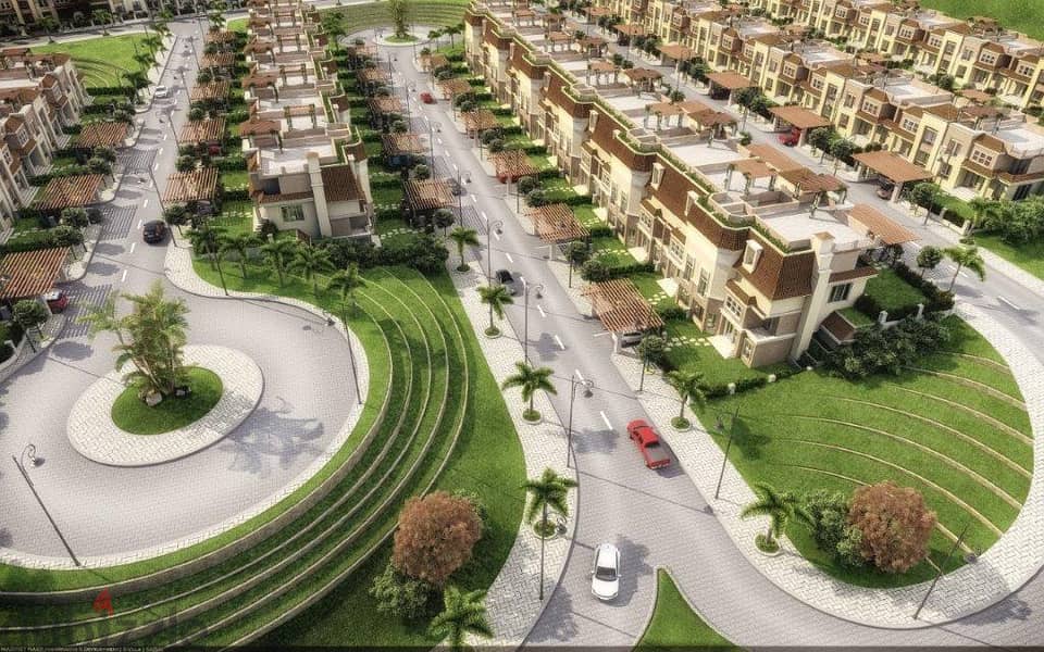 Apartment for sale in the future Sarai Compound, area of ​​205 meters + private garden, area of ​​111 meters, sarai compound 2