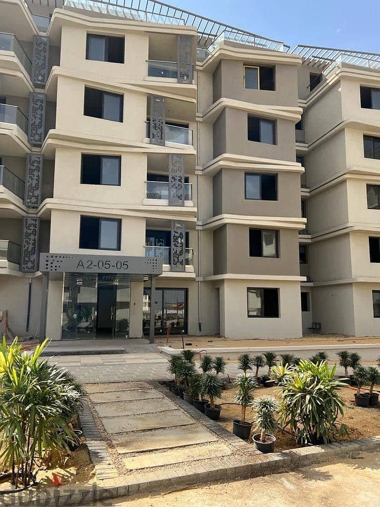 Ground floor apartment with garden fully finished in Badya Palm Hills October 2
