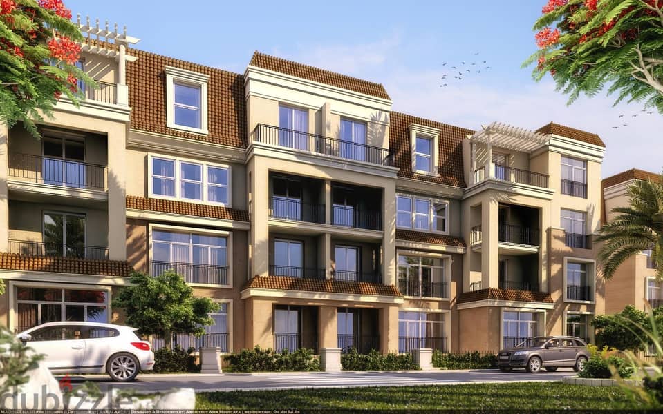 Apartment for sale in SARAI SHEYA Compound with 10% down payment 15