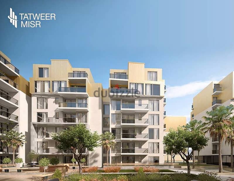 شقة للبيع 122م في بلوم فيلدز مستقبل سيتي تطوير مصر Bloomfields 7
