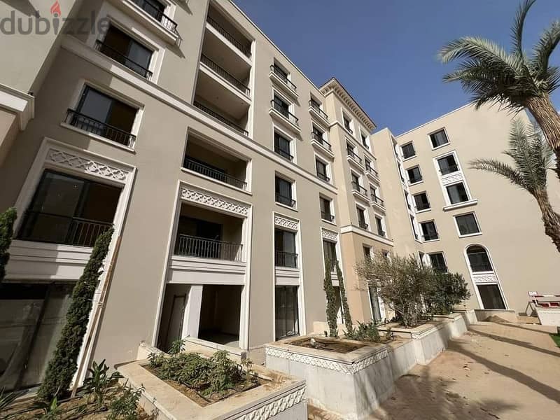 I received a fully finished apartment with air conditioners, area of ​​145 square meters, in Durrat Sheikh Zayed Compound. 3