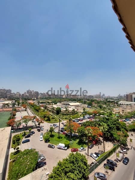 A very prestigious duplex with a wide view on shooting club in Dokki. 1