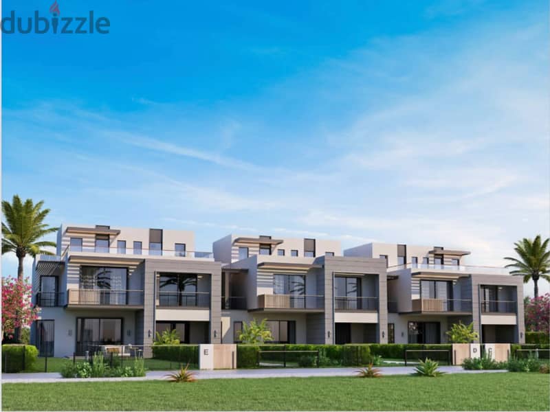 With a 5% down payment, own an apartment with a private garden area in the heart of New Zayed. Garden Lakes 10
