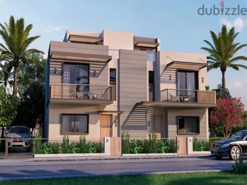 With a 5% down payment, own an apartment with a private garden area in the heart of New Zayed. Garden Lakes 11