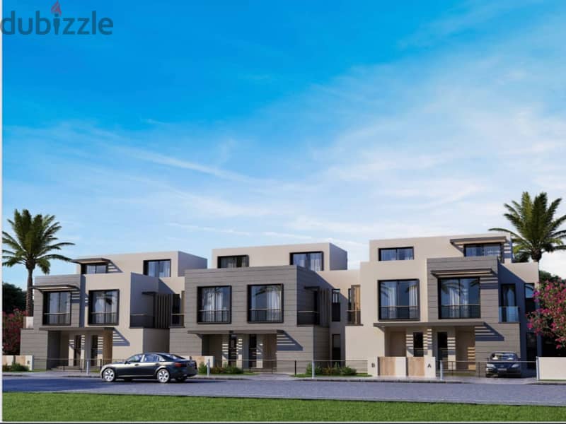 With a 5% down payment, own an apartment with a private garden area in the heart of New Zayed. Garden Lakes 12