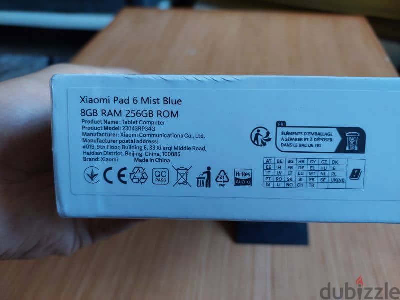 xiaomi pad 6 شاومي باد جديد نسخة الإمارات 3