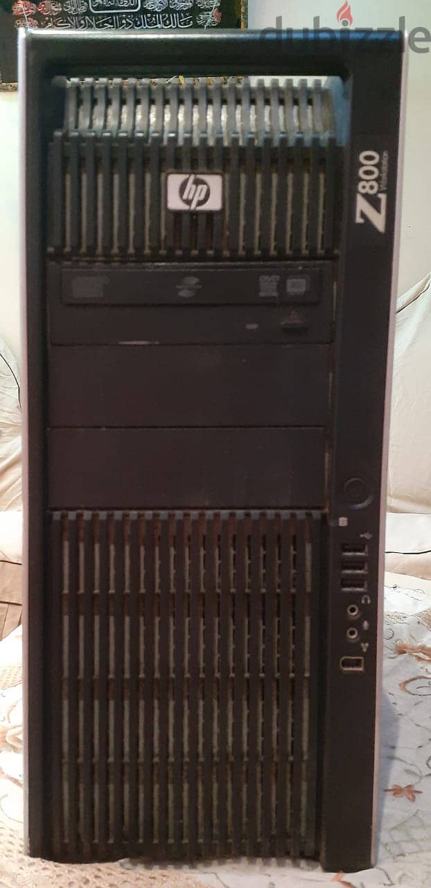 HP Z800 WORKSTATION GTX 1060 24 GB RAM 2