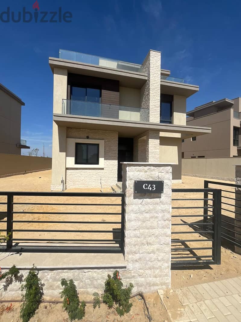 فيلا للبيع استلام فوري في سوديك الشيخ زايد 314 متر | villa Ready to move for sale in The Estates Sodic New Zayed 11