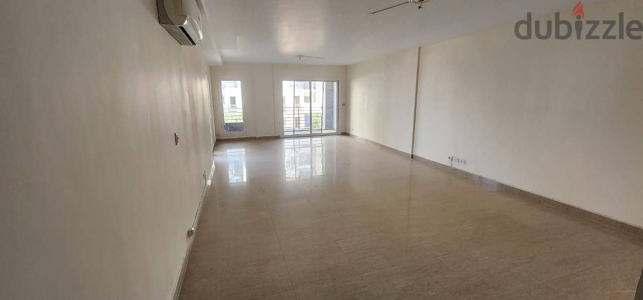 prime location apartment 221 m for rent in Hyde park compound New Cairo fifth settlement 0