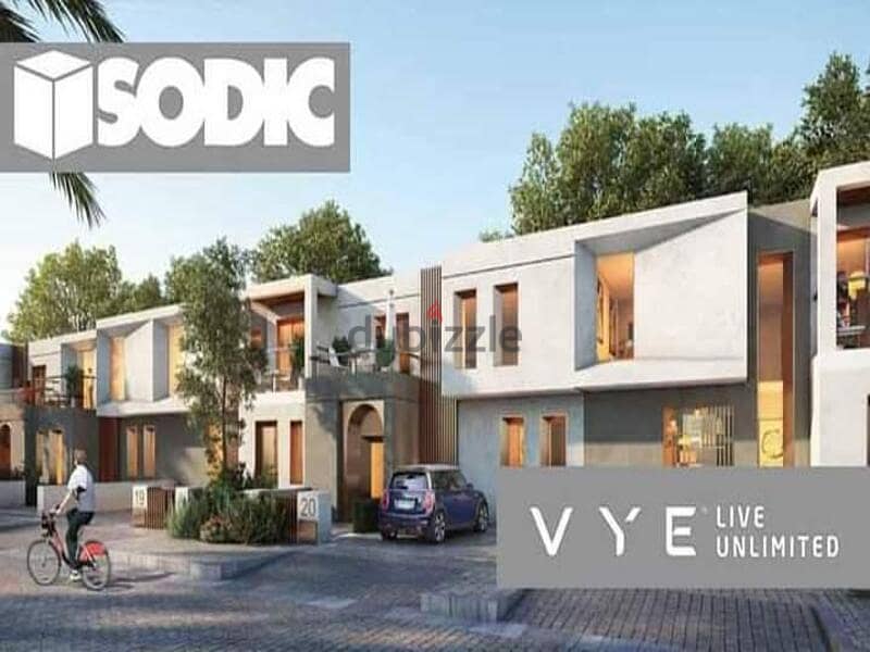 VYE Sodic Compound   Apartment for sale First Floor (bahary)  Semi Finished BUA : 159 m 1
