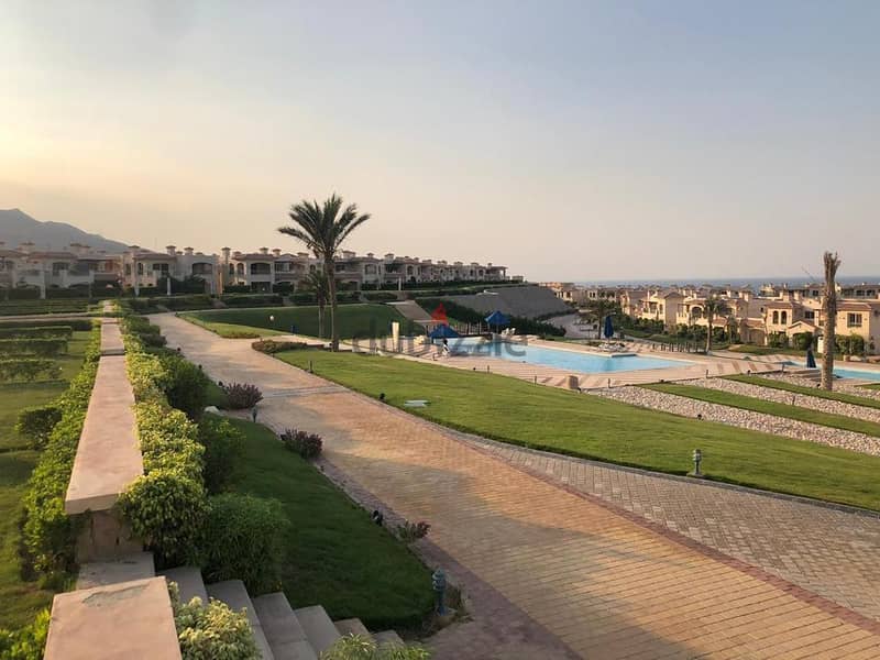 Chalet With Garden Ready To Move Sea View Fully finished In La Vista Gardens Ain Sokhna 3