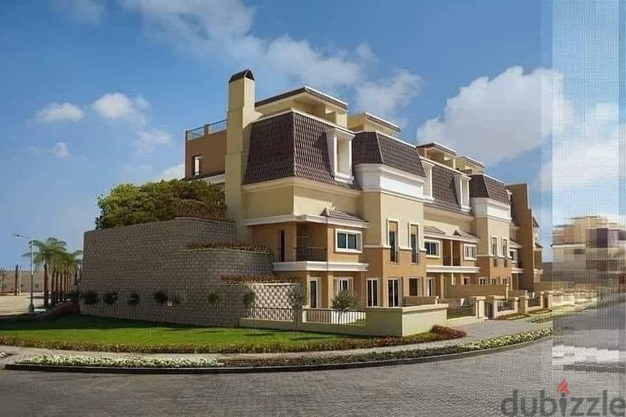 Villa for sale in compound #Saray, New Cairo (lands - first - roof) 5