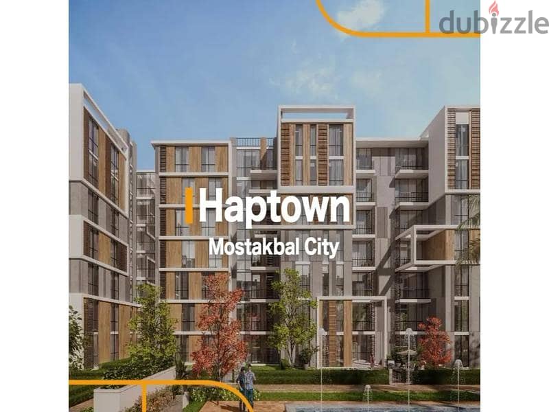 apartment for sale in HapTown Hassan Allamشقة للبيع في هاب تاون حسن علام بمقدم و اقساط  بموقع مميز 6