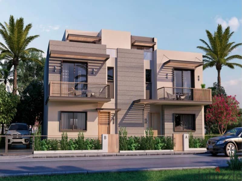 With a 5% down payment, own an apartment with a private garden area in the heart of New Zayed. Garden Lakes 1