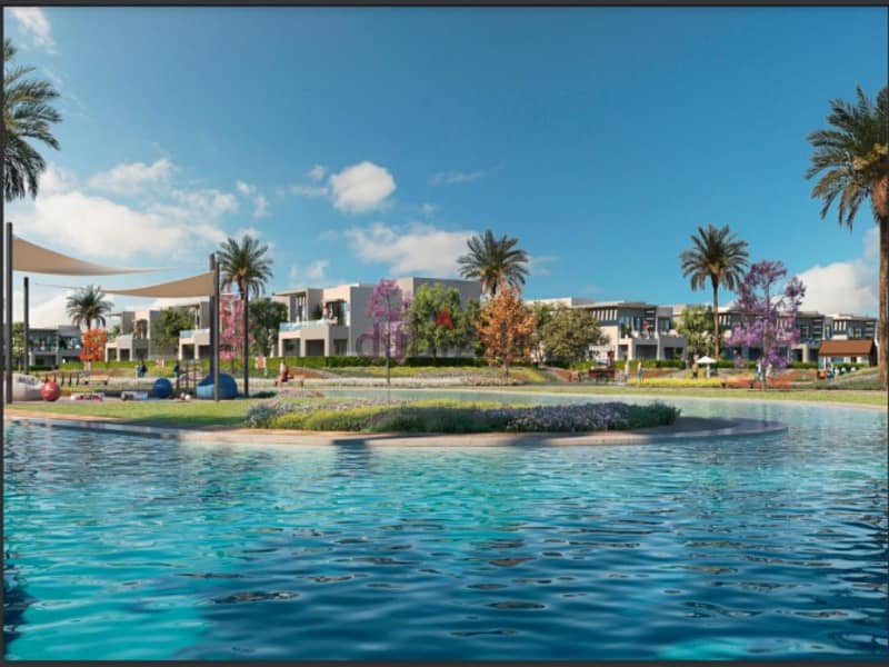With a 5% down payment, own an apartment with a private garden area in the heart of New Zayed. Garden Lakes 5