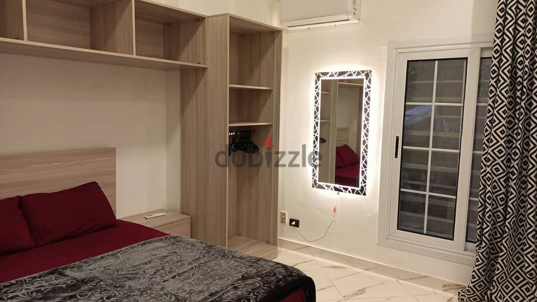 Fully-finished apartment 100 m. for rent in prime location Al Narges 18