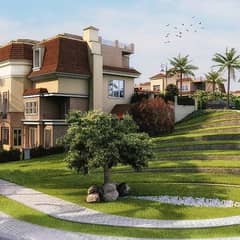 Apartment for sale with garden in SARAI SHEYA compound with 10% down payment
