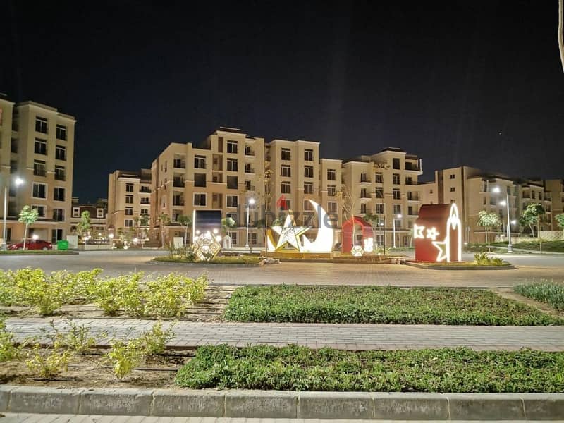 Apartment for sale with garden in SARAI SHEYA compound with 10% down payment 12