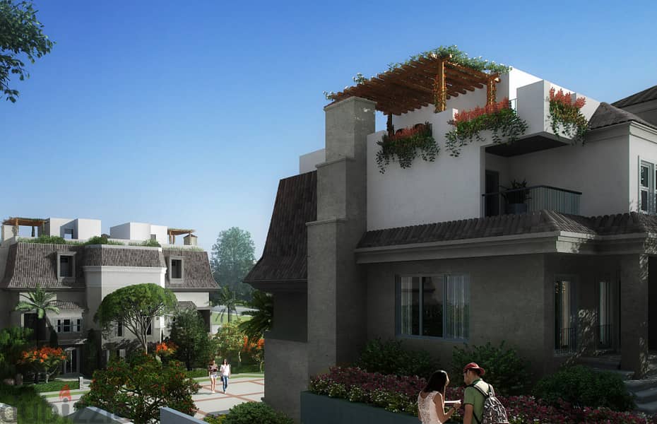 Apartment for sale with garden in SARAI SHEYA compound with 10% down payment 21