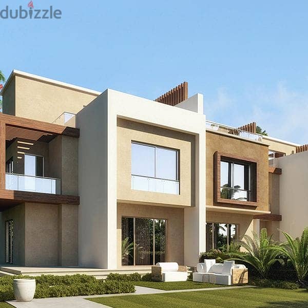 Apartment for sale with garden in SARAI SHEYA compound with 10% down payment 22