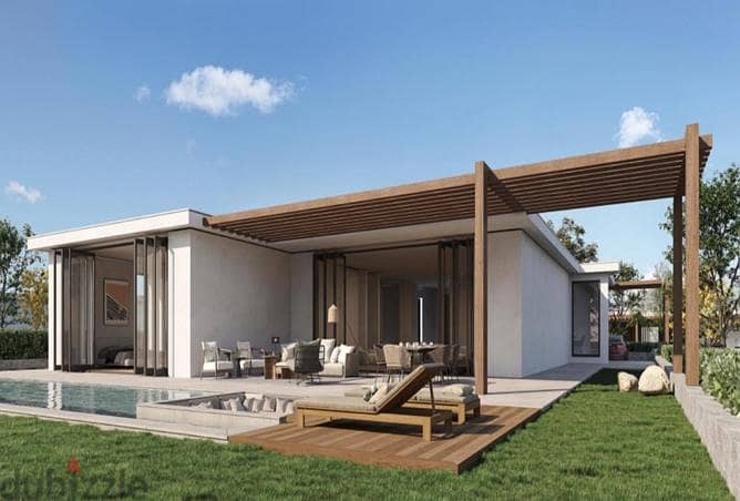 Finished townhouse villa for sale in Hills Of One New Zayed 200m with 8 installments  تاون هاوس فيلا للبيع  في الشيخ زايد هيلز اوف وان 4
