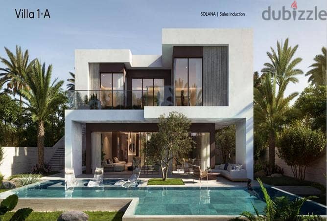 Finished townhouse villa for sale in Hills Of One New Zayed 200m with 8 installments  تاون هاوس فيلا للبيع  في الشيخ زايد هيلز اوف وان 9