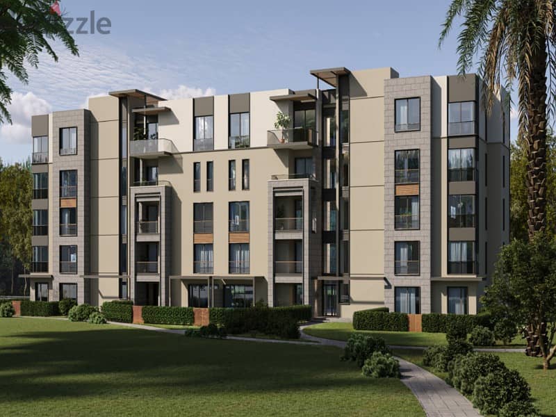 With only 5% down payment, I own your apartment in New Zayed, Garden Lakes Hayde park 1