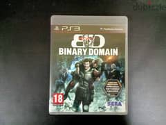 binary domain PS3 Game