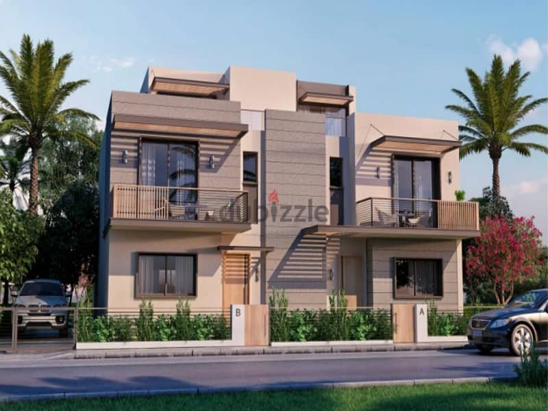 Now you can own your apartment with a 5% down payment in a private garden in New Zayed - Garden Lakes in Hyde Park 9