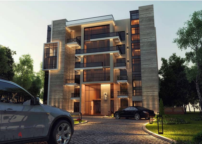 Apartment for sale in October Gardens, immediate delivery, in the most prestigious “Sun Capital” compound, minimum 10% down payment 5