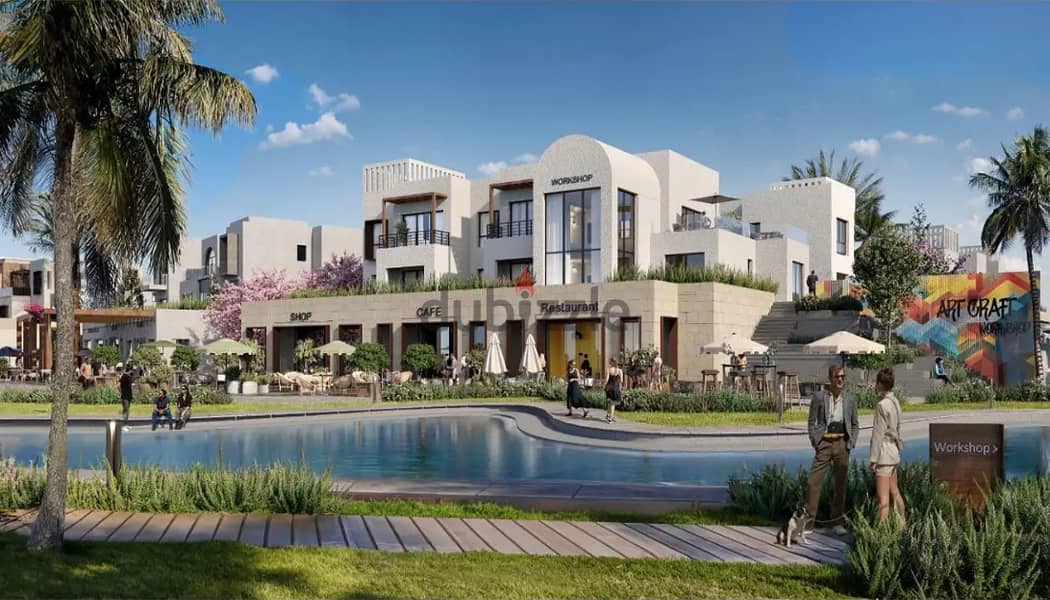 Installment Townhouse with garden With Special Price On The Sea In Makadi Heights By Orascom 11