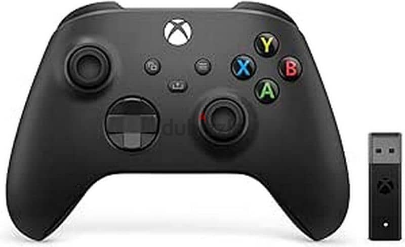 Xbox Wireless Controller Series x for PC + Wireless Adapter 3