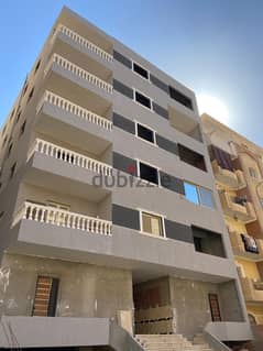 Semi-finished apartment in investment buildings, Al-Fardous City, in front of Dreamland 0