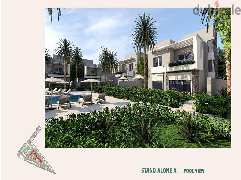 for Sale With only 25% down payment a 75m apartment + 88 m terac  in new Cairo 4
