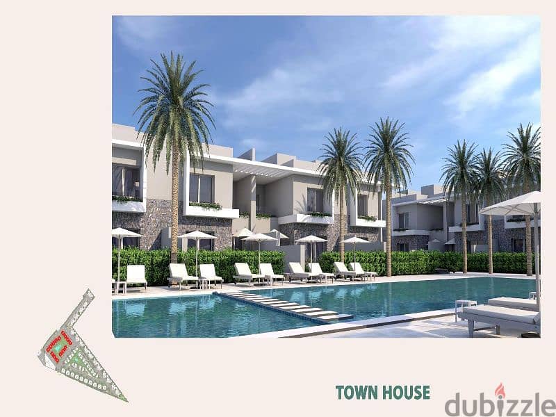 for Sale With only 25% down payment a 75m apartment + 88 m terac  in new Cairo 11