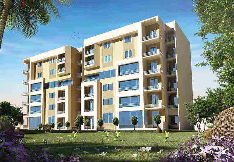 Apartment for sale in installments (Madinaty), fourth floor, B8, total of 89, installments over 12 years, at an excellent price, without a club 5