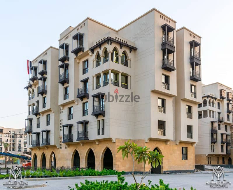 176 sqm apartment, immediate receipt, in front of Salah Salem Road, fully finished, in the heart of downtown Cairo, New Fustat Compound 3