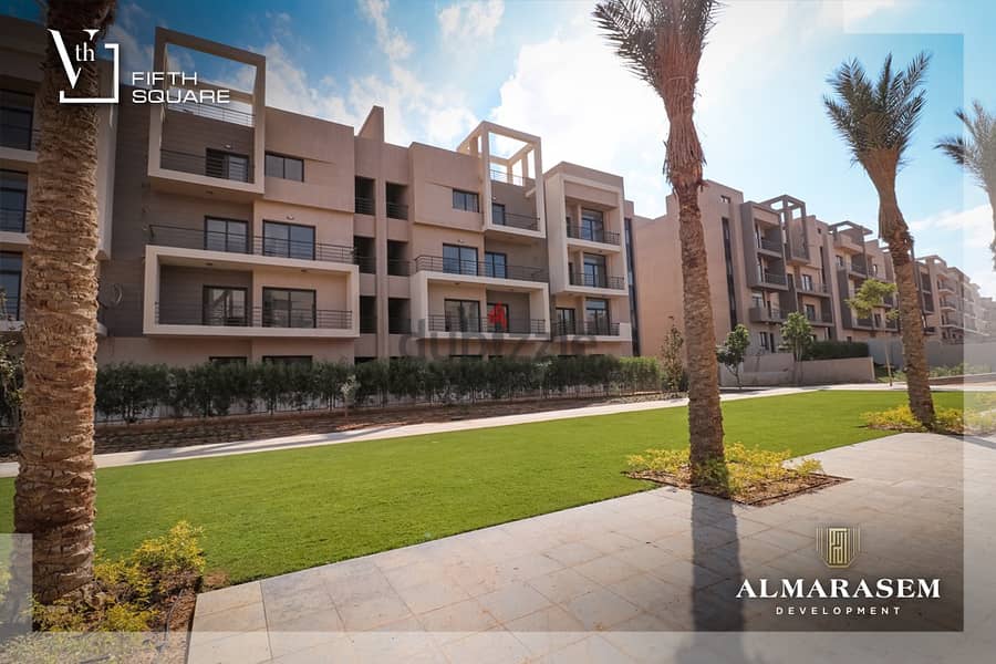 Ultra Modern finished apartment, immediate delivery, for sale in Fifth Square Al Marasem Compound 8