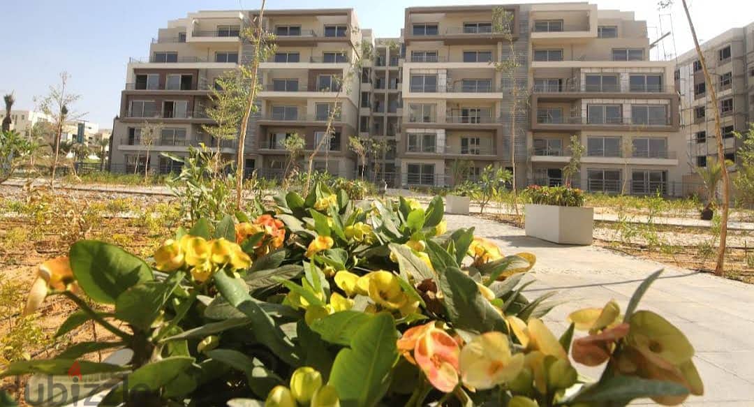 Apartment with garden for sale with good View in Palm Hills New Cairo 2