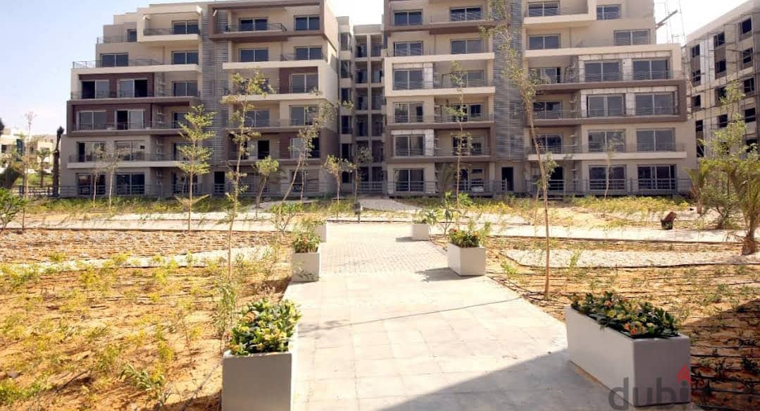 Apartment with garden for sale with good View in Palm Hills New Cairo 3