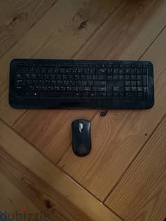 Microsoft keyboard and mouse