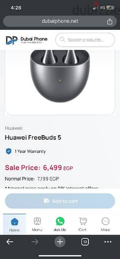 Huawei free buds 5